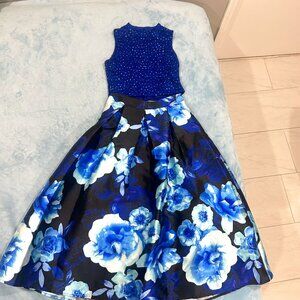For Kids: Blue Matching Set Dress